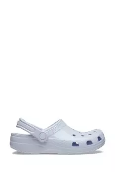 Классические сабо с блеском Crocs, фиолетовый