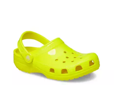 Классические сабо с неоновым маркером Crocs, Yellow