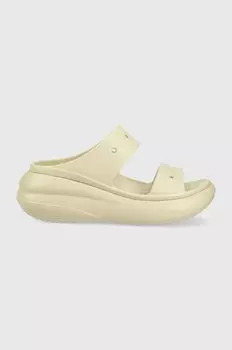 Классические сандалии Crush Crocs, бежевый