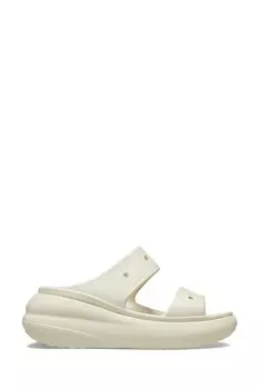 Классические сандалии с эффектом потертости Crocs, бежевый