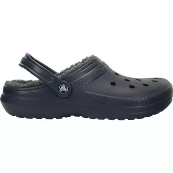 Классические сандалии-сабо на подкладке Crocs, синий