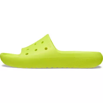 Классические сандалии Slide V2 Crocs, зеленый