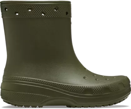 Классические сапоги Crocs женские, цвет Army Green