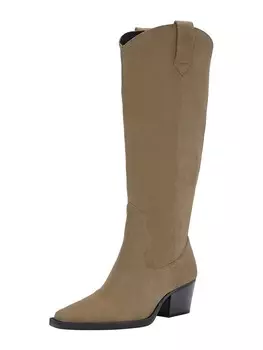 Классические сапоги Pull&Bear Boots, серо-коричневый
