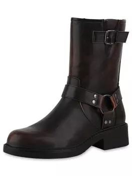 Классические сапоги Van Hill Boots Allison, темно-коричневый