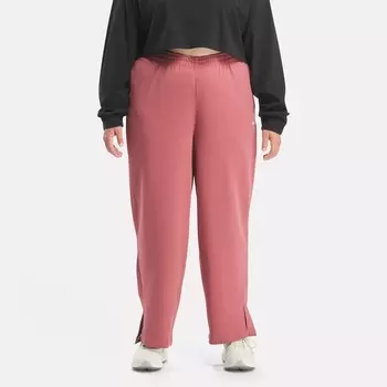 Классические широкие прямые брюки (большие размеры) Reebok, малиновый