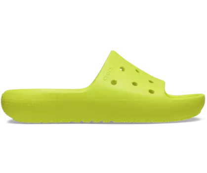 Классические шлепанцы 2.0 Crocs детские, цвет Acidity