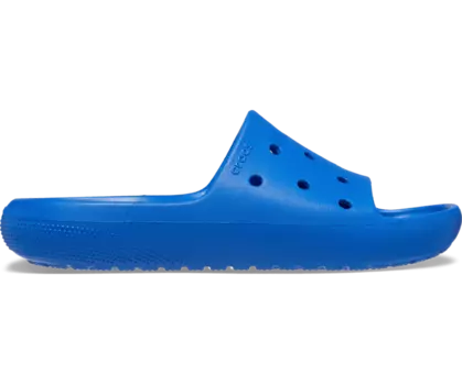 Классические шлепанцы 2.0 Crocs мужские, цвет Blue Bolt