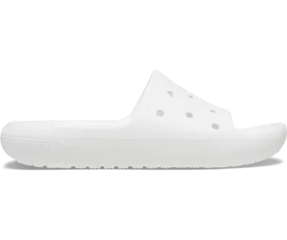 Классические шлепанцы 2.0 Crocs мужские, цвет White