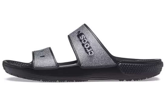 Классические шлепанцы Clog унисекс черного цвета Crocs