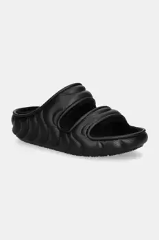 Классические шлепанцы Cozzy Overpuff Sandal Crocs, черный
