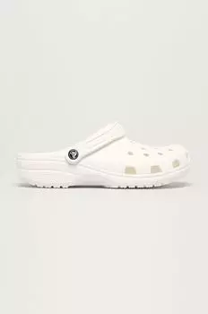 Классические шлепанцы Crocs, белый