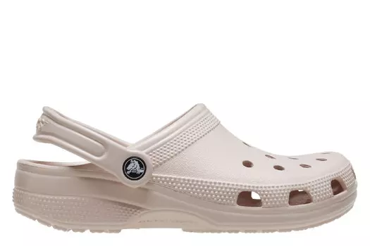 Классические шлепанцы Crocs, бежевый
