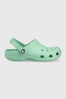 Классические шлепанцы Crocs, бирюзовый