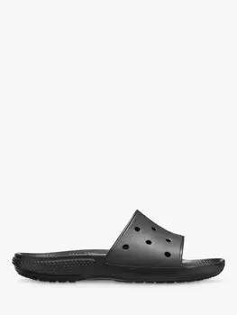 Классические шлепанцы Crocs, черные