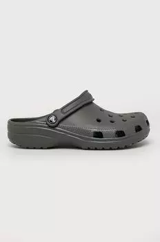 Классические шлепанцы Crocs, серый