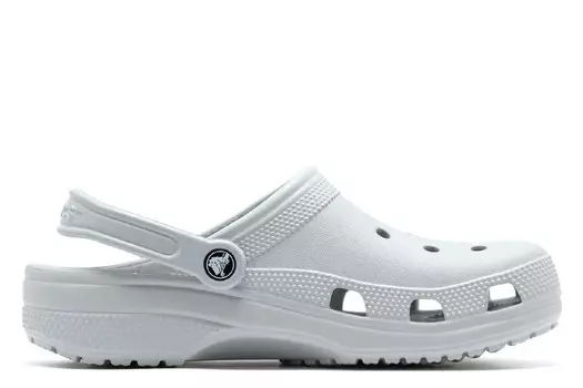 Классические шлепанцы Crocs, серый