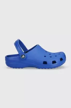 Классические шлепанцы Crocs, синий