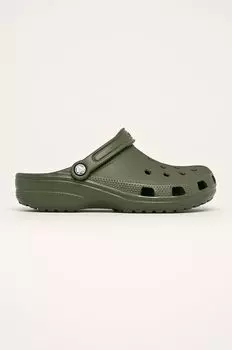 Классические шлепанцы Crocs, зеленый