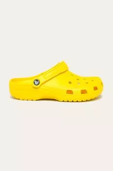Классические шлепанцы Crocs, желтый
