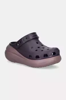 Классические шлепанцы Crush Clog Crocs, фиолетовый