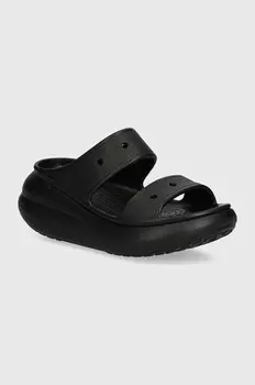 Классические шлепанцы Crush Sandal Crocs, черный
