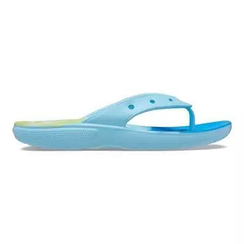 Классические шлепанцы для взрослых Crocs с эффектом омбре