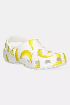 Классические шлепанцы Fresh Fruits Clog Crocs, белый