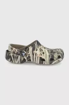 Классические шлепанцы Realtree Crocs, зеленый