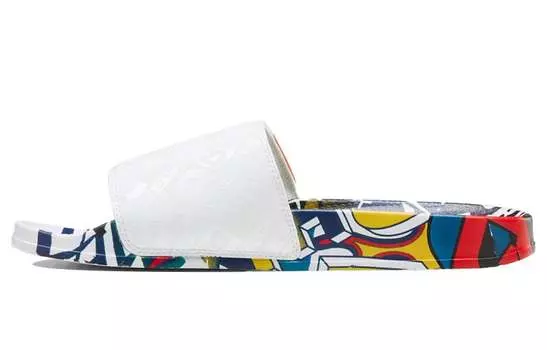 Шлепанцы и сланцы Reebok BlackEyePatch X Classic Slide 'White'