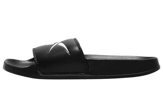 Шлепанцы и сланцы Reebok Classic Slide Sandals 'Dark Black White'