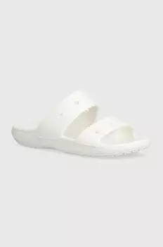 Классические шлепанцы Sandal Crocs, белый