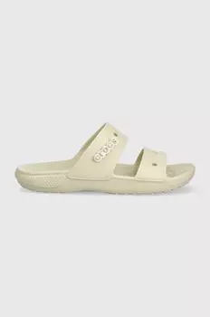 Классические шлепанцы Sandal Crocs, бежевый