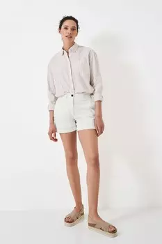 Классические шорты чинос с подворотами Crew Clothing Crew Clothing Company, белый