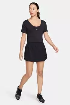 Классические шорты для фитнеса с технологией Dri-FIT и шлицей сзади Nike, черный