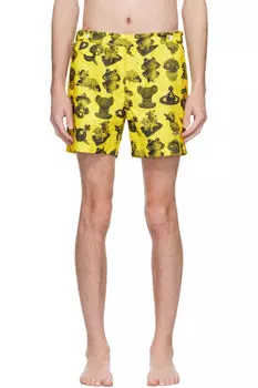 Классические шорты для плавания Yellow Figurines Vivienne Westwood