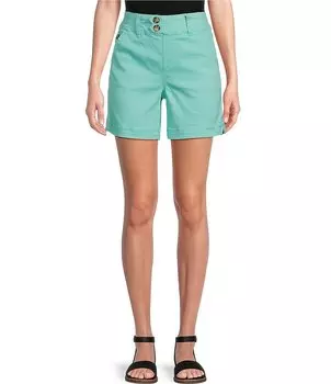 Классические шорты MARNIA с высокой посадкой Westbound Petite Size, синий