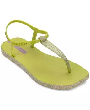 Классические сланцы Edge Glow Slip-On с декоративными Т-образными ремешками Ipanema, зеленый