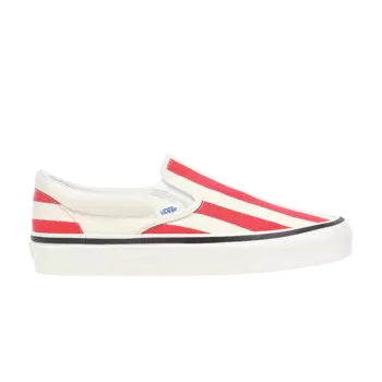 Классические слипоны 98 DX Vans, красный