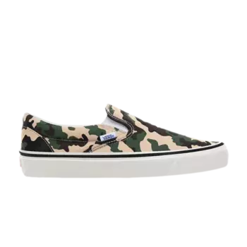 Классические слипоны 98 DX Vans, зеленый