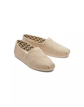 Классические слипоны Alpargata' TOMS, бежевый
