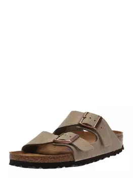 Классические слипоны BIRKENSTOCK Mules Arizona, серо-коричневый