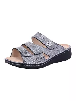 Классические слипоны Finn Comfort Mules Grenada, светло-синий