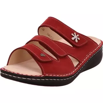Классические слипоны Finn Comfort Mules, красный