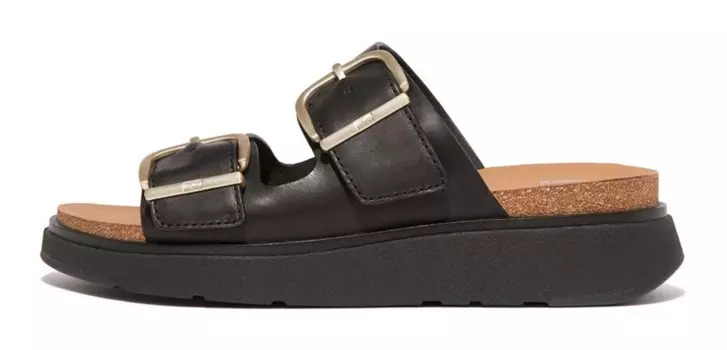 Классические слипоны FitFlop Mules, черный