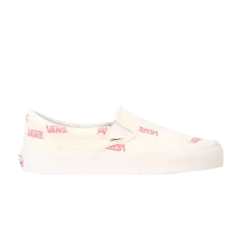 Классические слипоны из парусины LX Vans, розовый