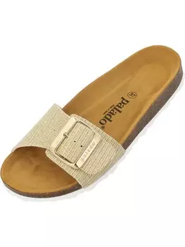 Классические слипоны Palado Mules Malta EGS Glitter, золотой