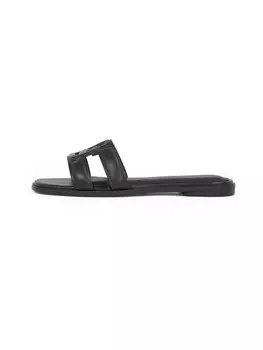 Классические слипоны TOMMY HILFIGER Mules, черный