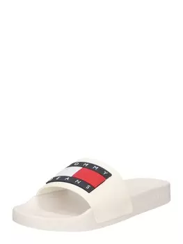 Классические слипоны Tommy Jeans Mules, белый