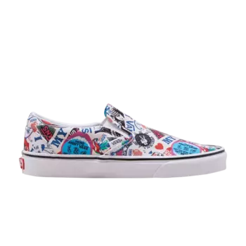 Классические слипоны Vans, белый